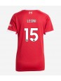 Liverpool Giovanni Leoni #15 Domácí Dres pro Dámské 2025-26 Krátký Rukáv